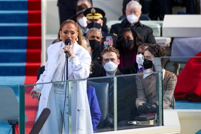 Jlo en el Inauguration Day