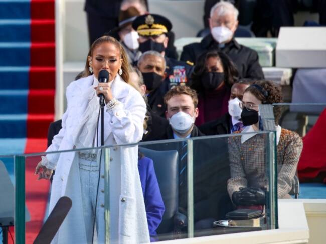 Jlo en el Inauguration Day