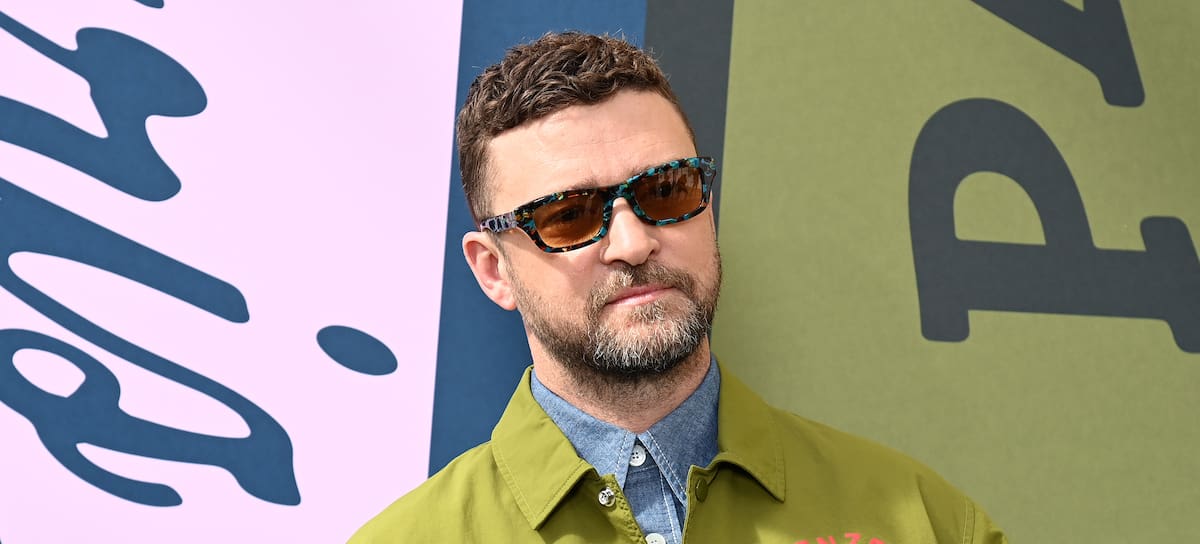 Justin Timberlake en la Paris Fashion Week, el 26 de junio de 2022.