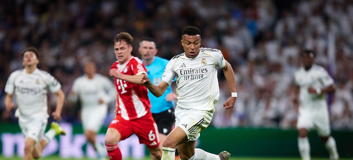 Partido Real Madrid - Bayern München en el Santiago Bernabéu