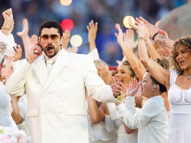 Bad Bunny, en la Super Bowl 2026.