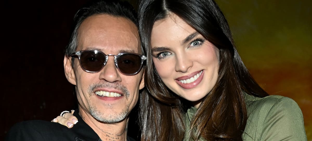 Nadia Ferreira y Marc Anthony, en Las Vegas, 2026.
