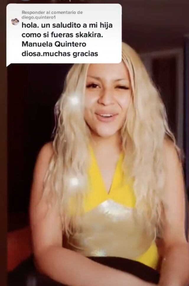 Cristela Silva, de Nicaragua, aprovecha su parecido a Shakira y manda saludos en su nombre