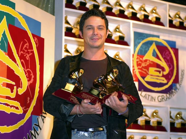 Alejandro Sanz en los Latin Grammy 2001