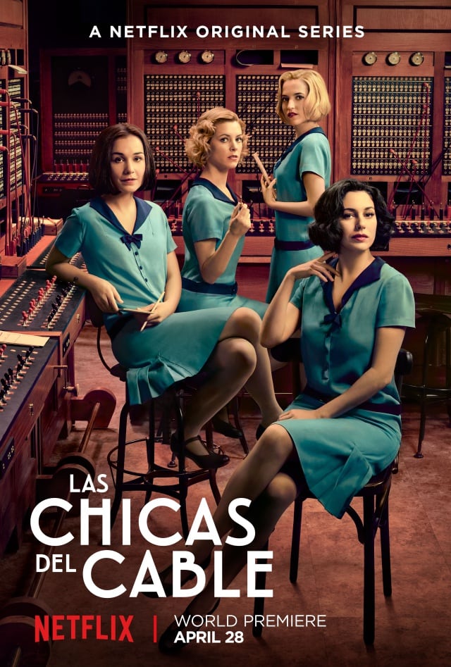 Póster oficial de &#039;Las chicas del cable&#039;