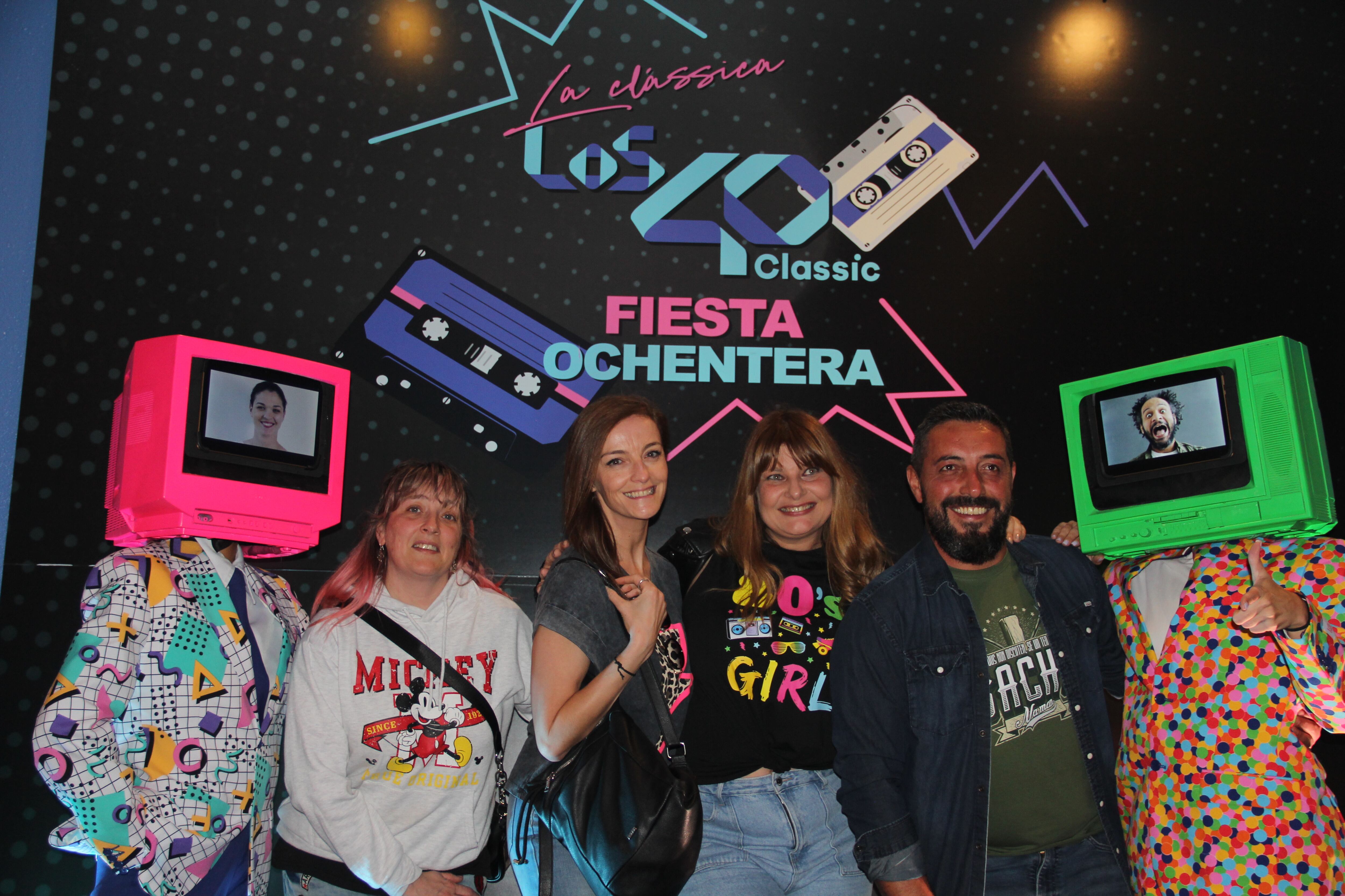 La Clássica Fiesta Ochentera, en Lugo. Foto cedida por Gaby Davila (LOS40 Galicia)