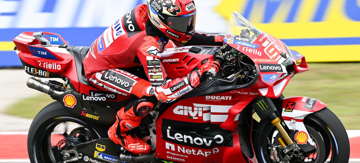 Marc Márquez en el circuito de Las Américas.