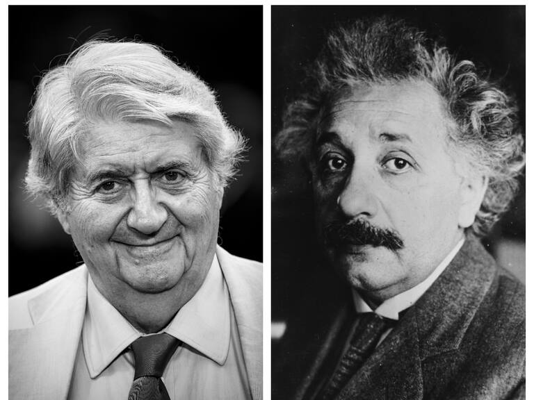 A Albert Einstein, el científico más popular del siglo XX por su desarrollo de la Teoría de la Relatividad, lo interpreta el actor británico Tom Conti.