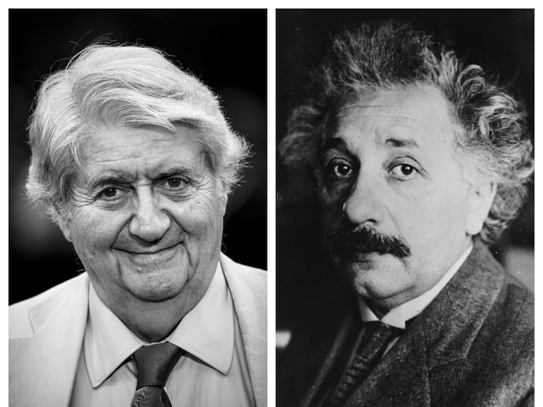 A Albert Einstein, el científico más popular del siglo XX por su desarrollo de la Teoría de la Relatividad, lo interpreta el actor británico Tom Conti.