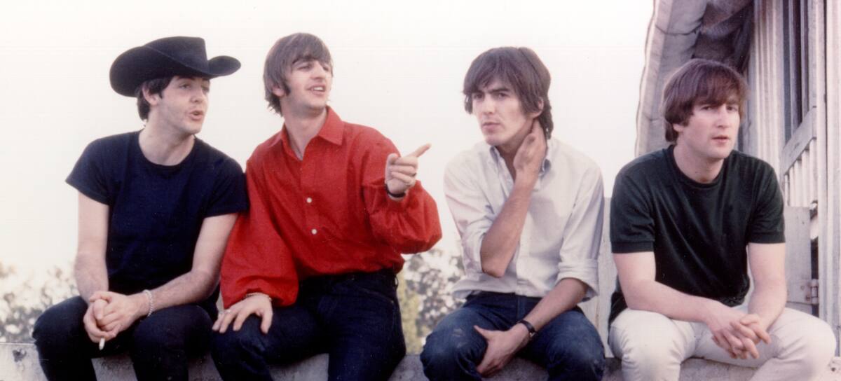 The Beatles en 1965: Paul McCartney, Ringo Starr, George Harrison y John Lennon.