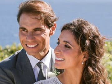 Rafa Nadal y Mery Perelló lucen impresionantes en las primeras fotos de su boda