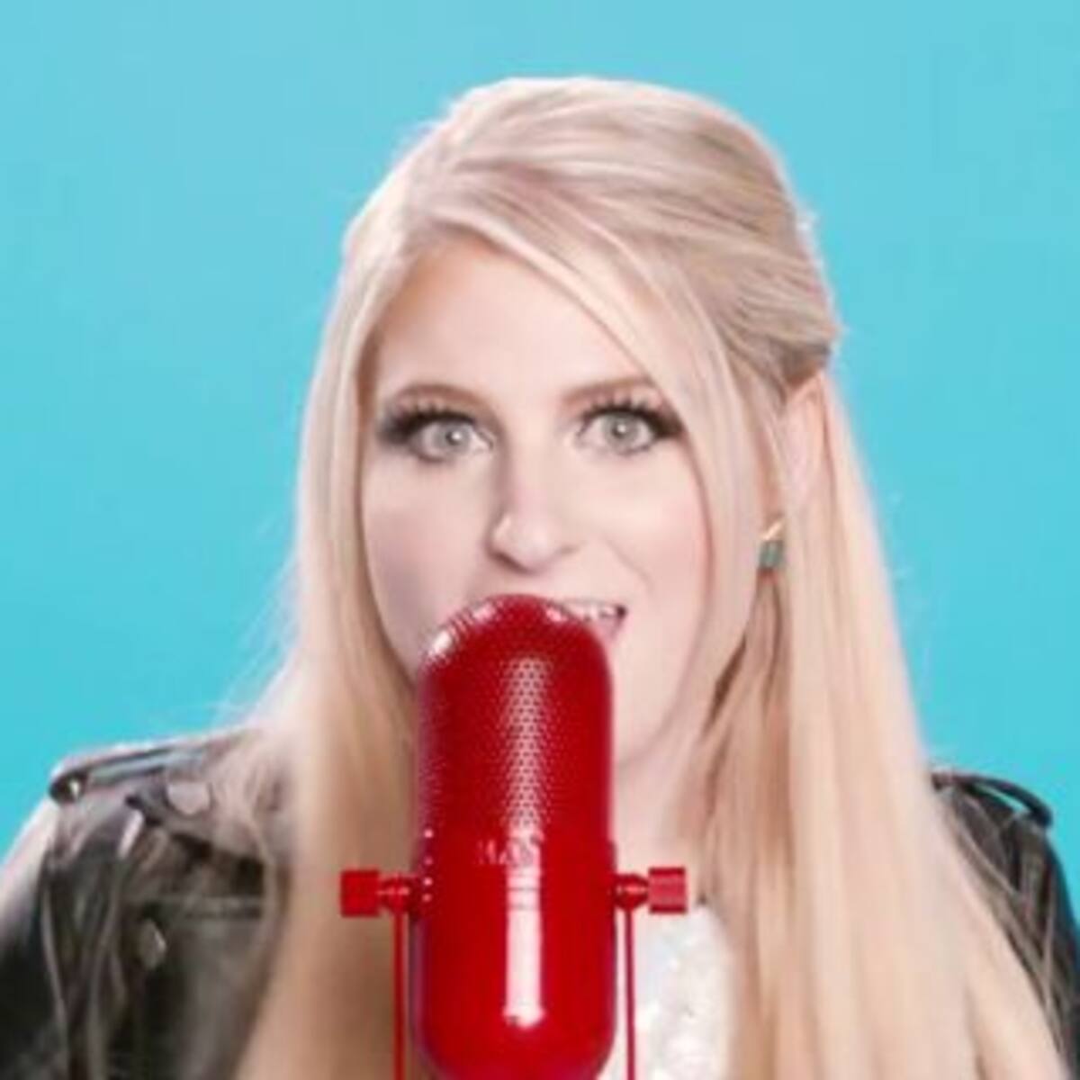 Meghan Trainor en el estudio con Harry Styles
