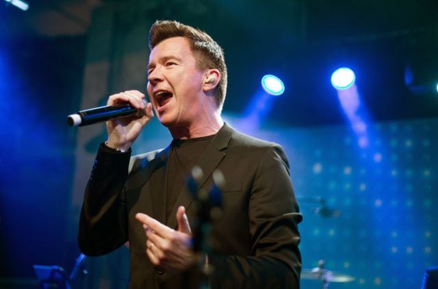 El cantante británico Rick Astley, en Berlín, en 2016.