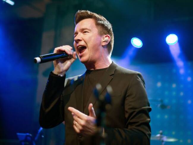 El cantante británico Rick Astley, en Berlín, en 2016.