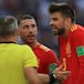 Sergio Ramos no descarta ofrecerle a Shakira hacer juntos una canción dedicada a Piqué