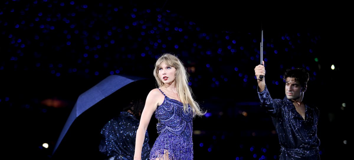 Taylor Swift en su concierto en Seattle