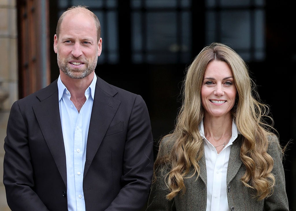 Kate Middleton luce nueva melena rubia junto a Guillermo en Londres