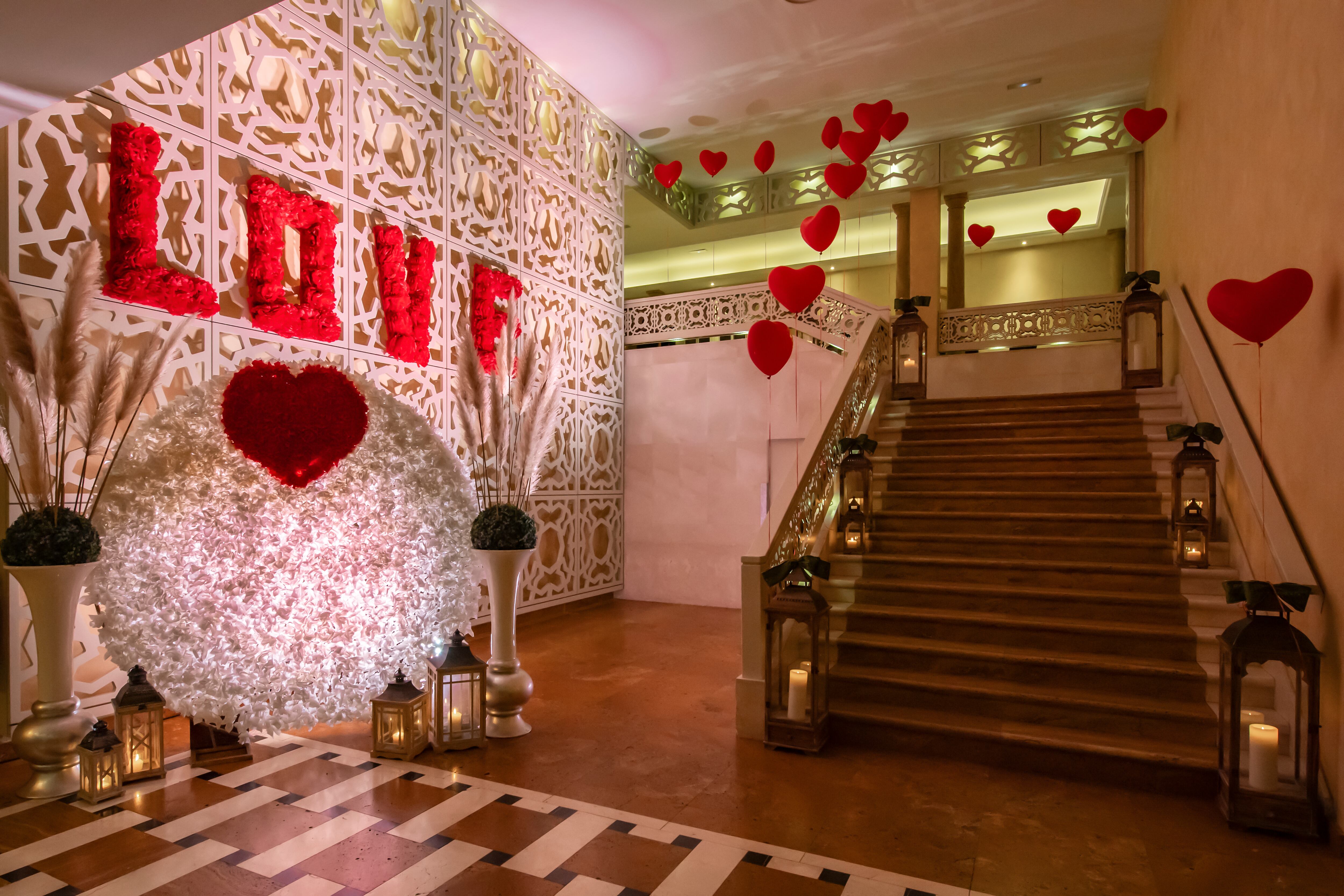 Imagen de la sala donde se celebró La Clásica fiesta ochentera en Toledo por el Día de San Valentín.