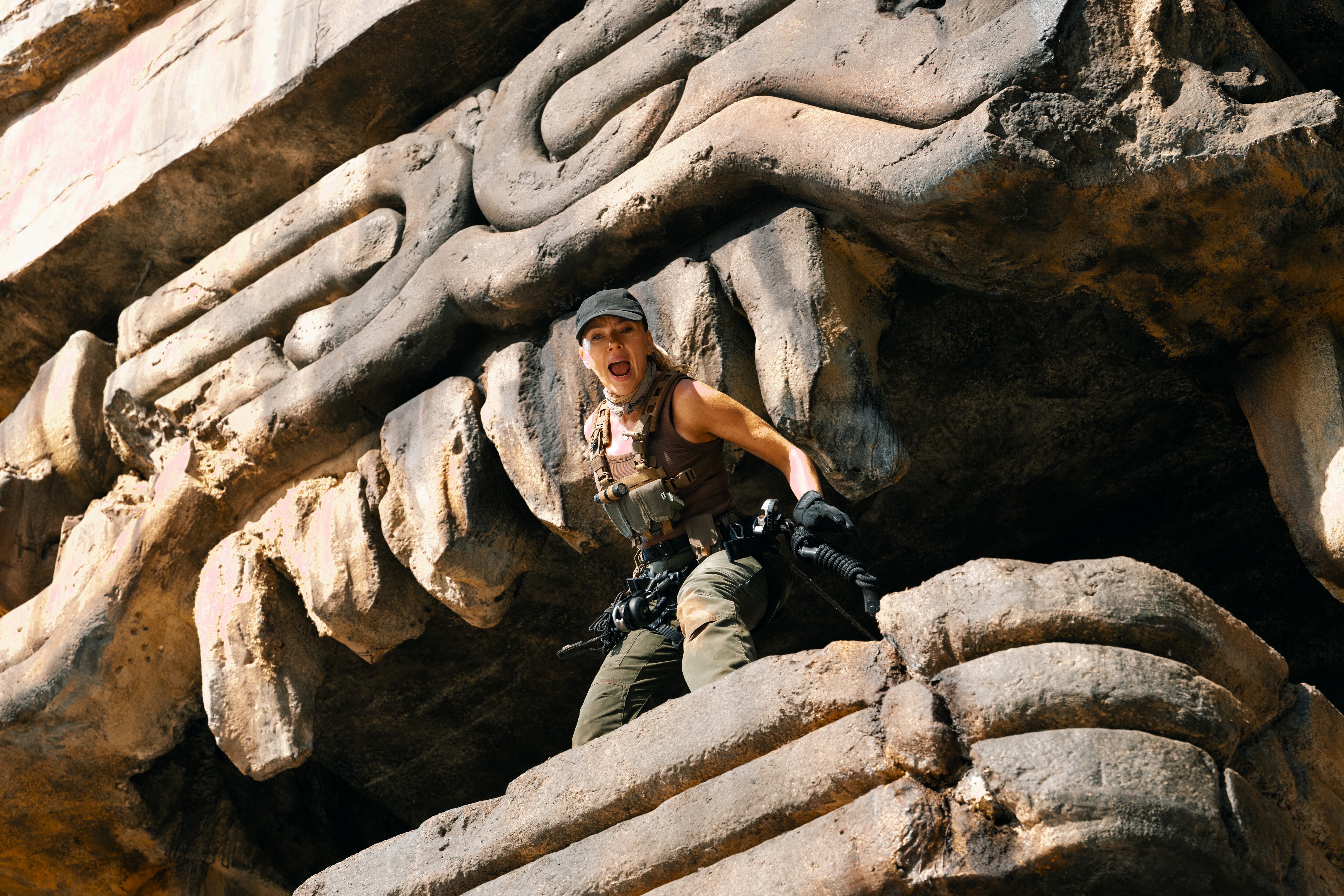 Scarlett Johansson como Zora Bennett en &#039; Jurassic World El Renacer&#039;. / Universal Pictures