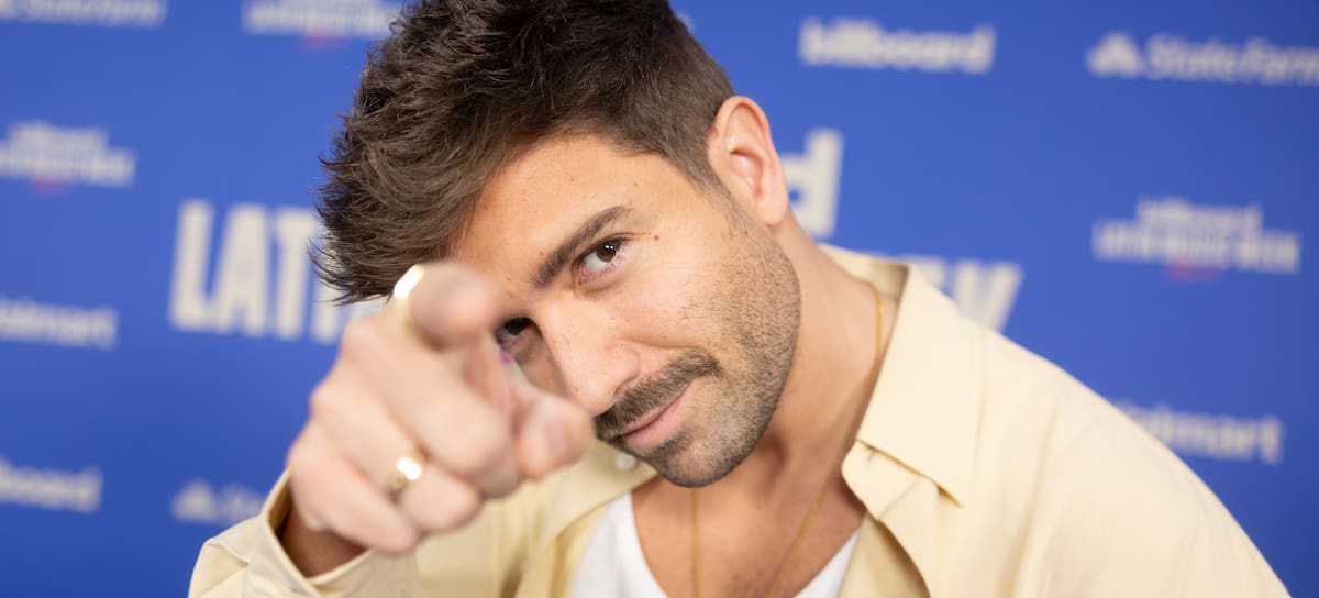 Pablo Alborán, en la Billboard Latin Music Week Miami 2025.