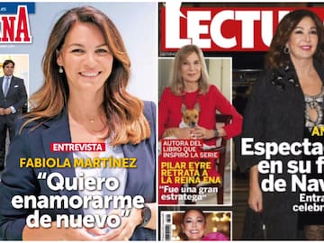 Estas son las portadas de las revistas del corazón de hoy, 3 de diciembre: tensión en la Casa Real y preocupación por Lydia Lozano