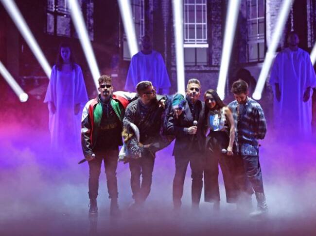 La familia Montaner al completo en los Premios Lo Nuestro.