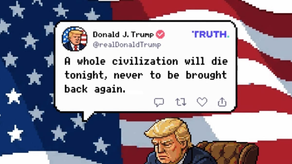 De la sátira a la realidad: El videojuego arcade que parodia la gestión bélica de la administración Trump