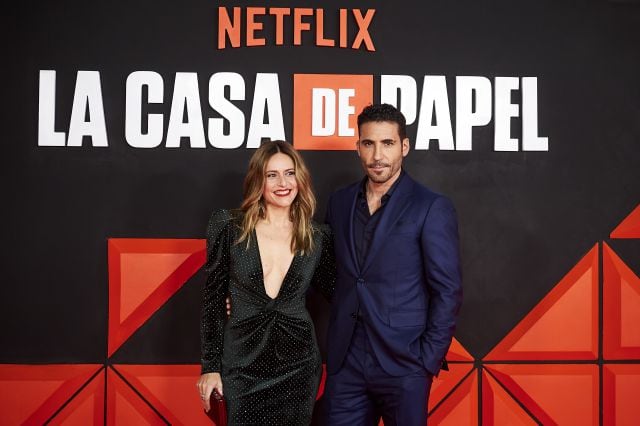 Itziar Ituño con Miguel Ángel Silvestre