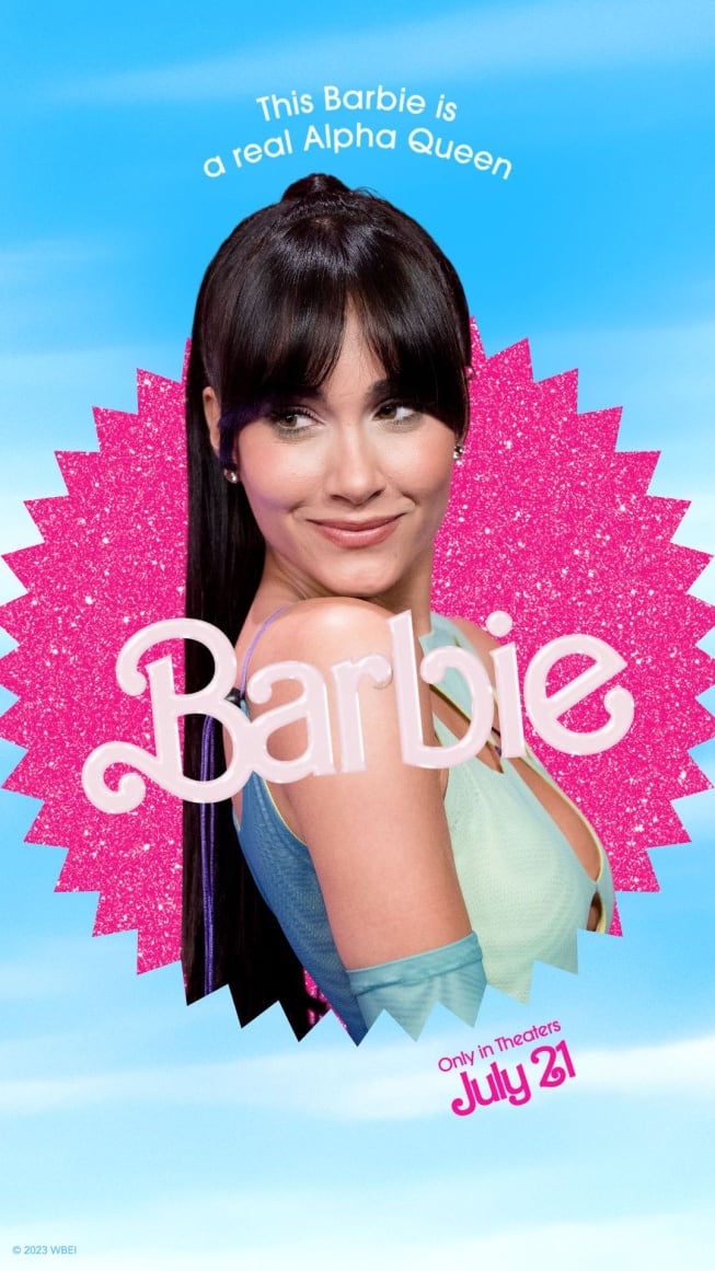 Así ha quedado nuestro cartel de Aitana como Barbie