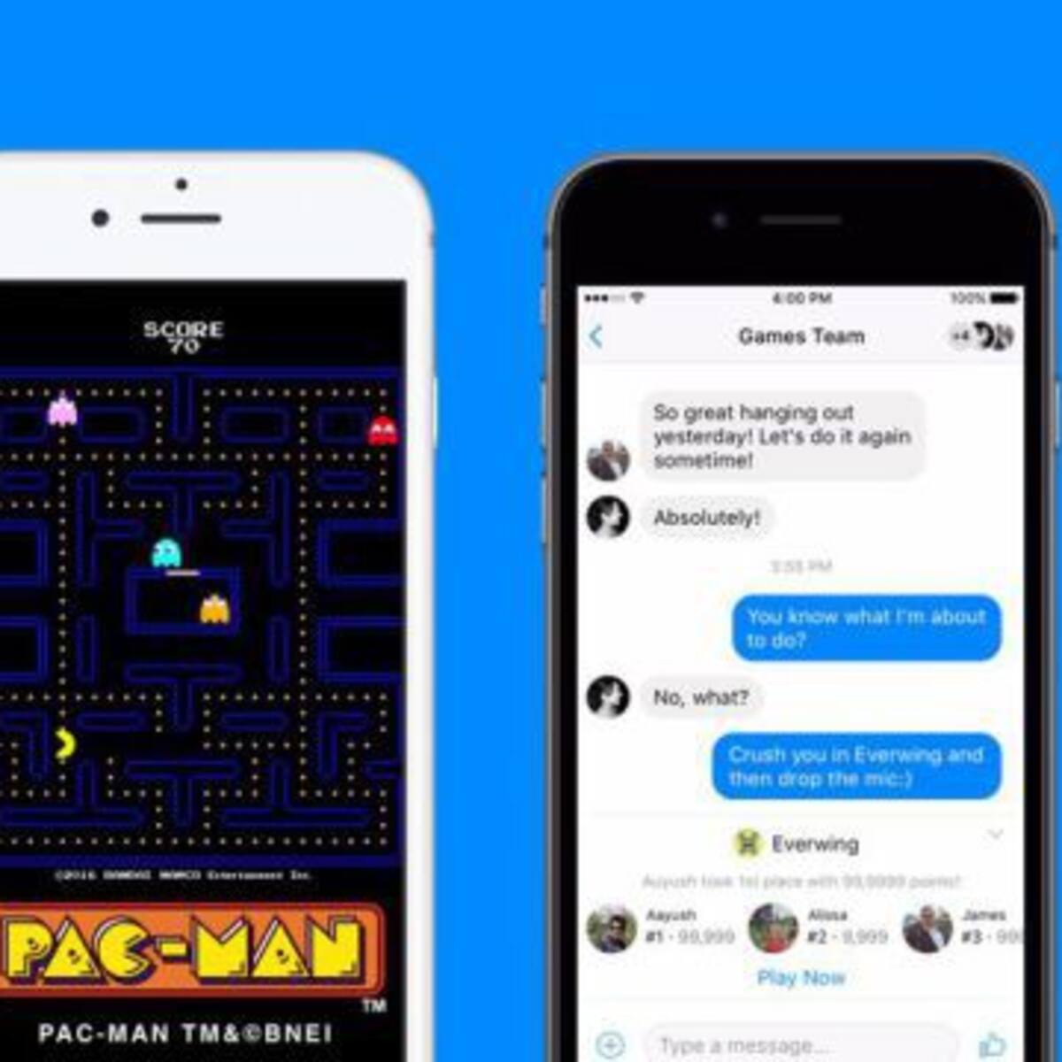 Ahora podés jugar Pac-Man y Space Invaders en Facebook