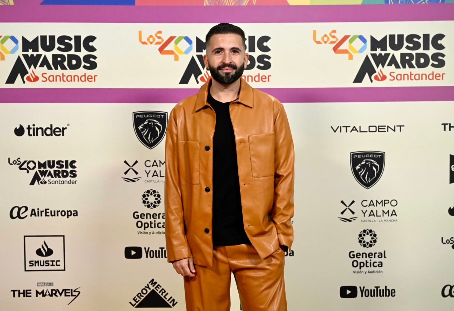 Keunam en la alfombra roja de LOS40 Music Awards Santander 2023 / Foto: Jorge París y Elena Buenavista