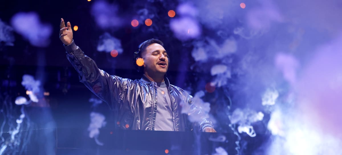 Jonas Blue, en un set en 2024