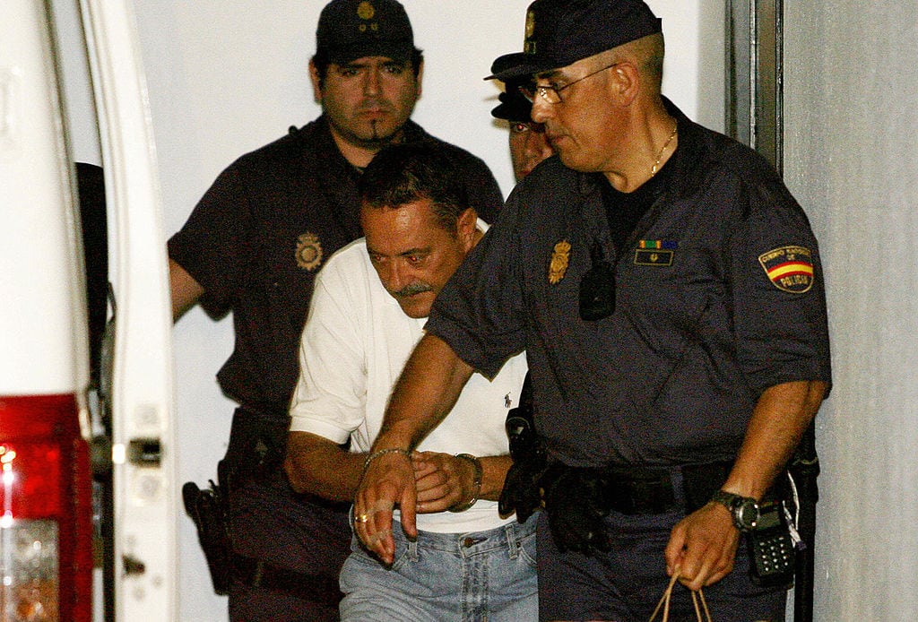 El momento de la detención de Julián Muñoz, 2006