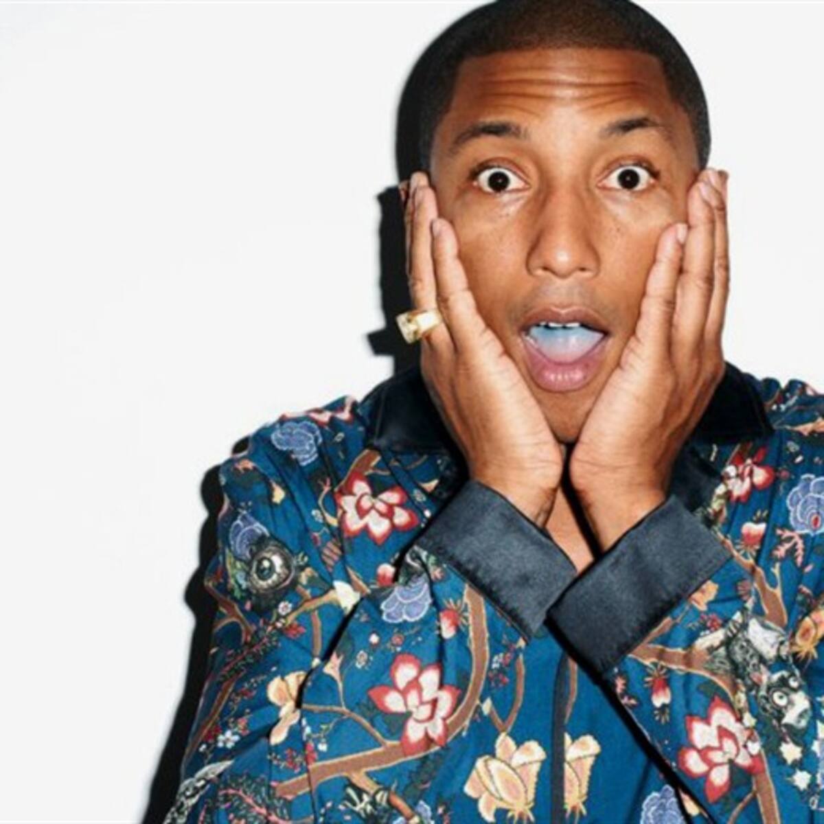 A Pharrell le gusta la buena compañía