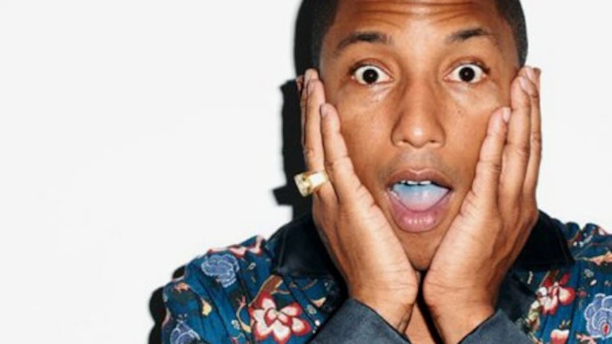 A Pharrell le gusta la buena compañía