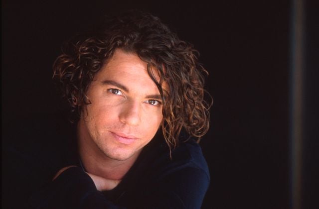 Michael Hutchence, cantante de INXS, en 1990.