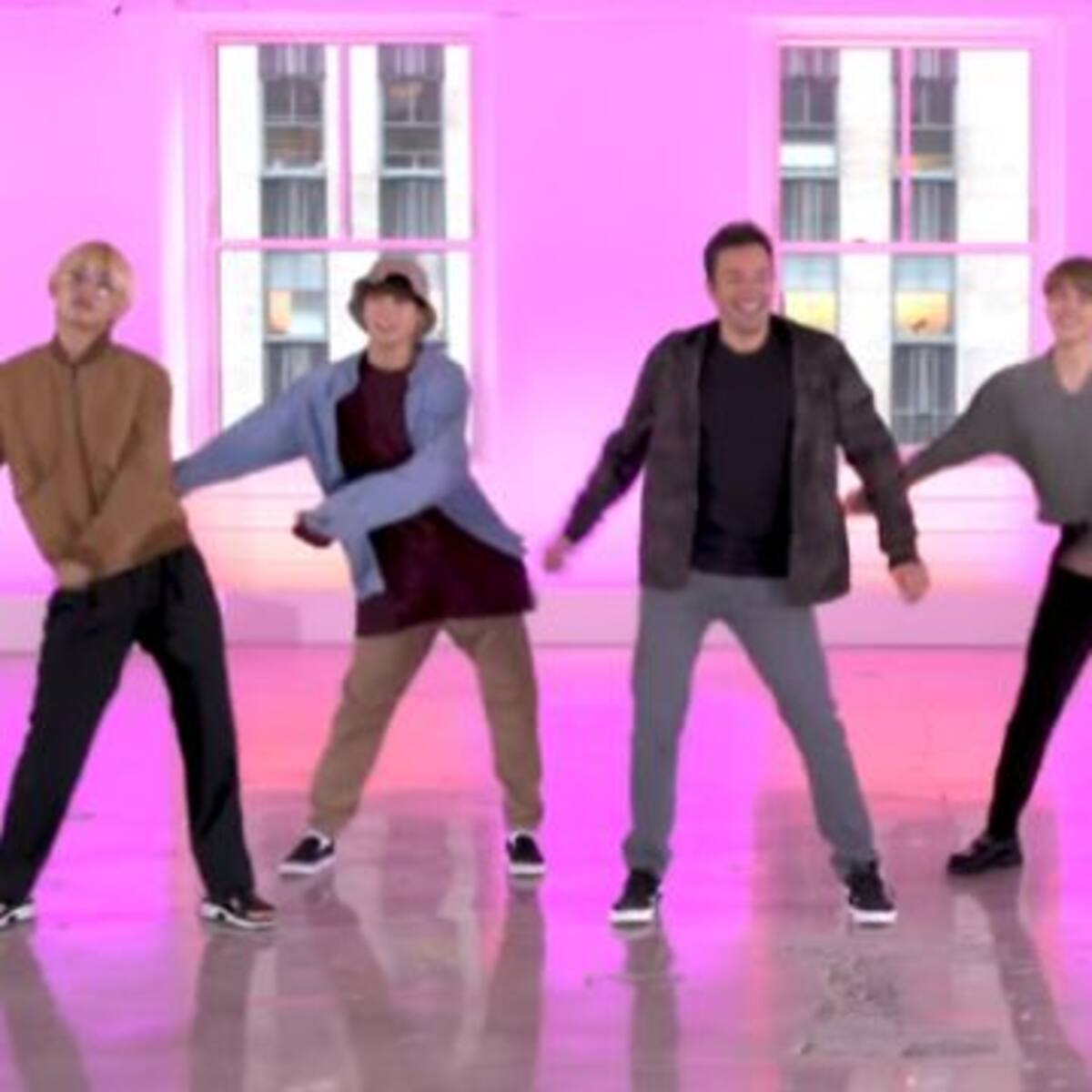 BTS se animó a bailar la coreografía de Fortnite