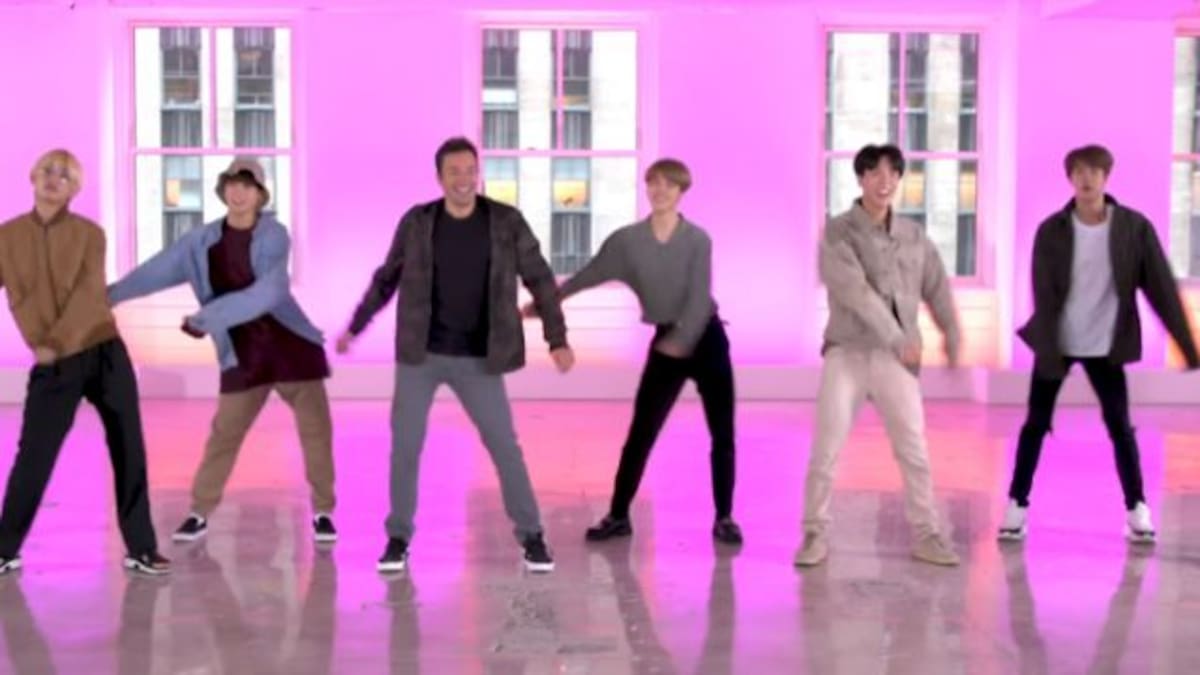 BTS se animó a bailar la coreografía de Fortnite