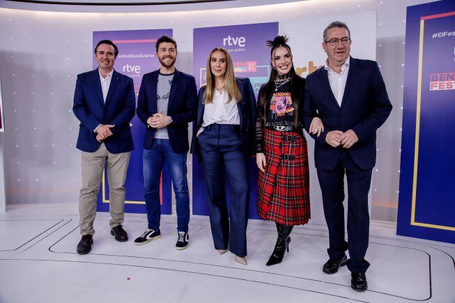 Presentadores del Benidorm Fest 2023