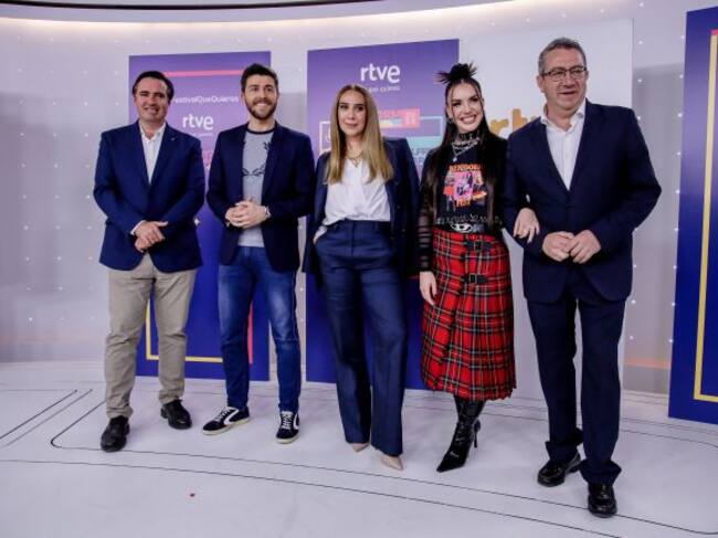 Presentadores del Benidorm Fest 2023