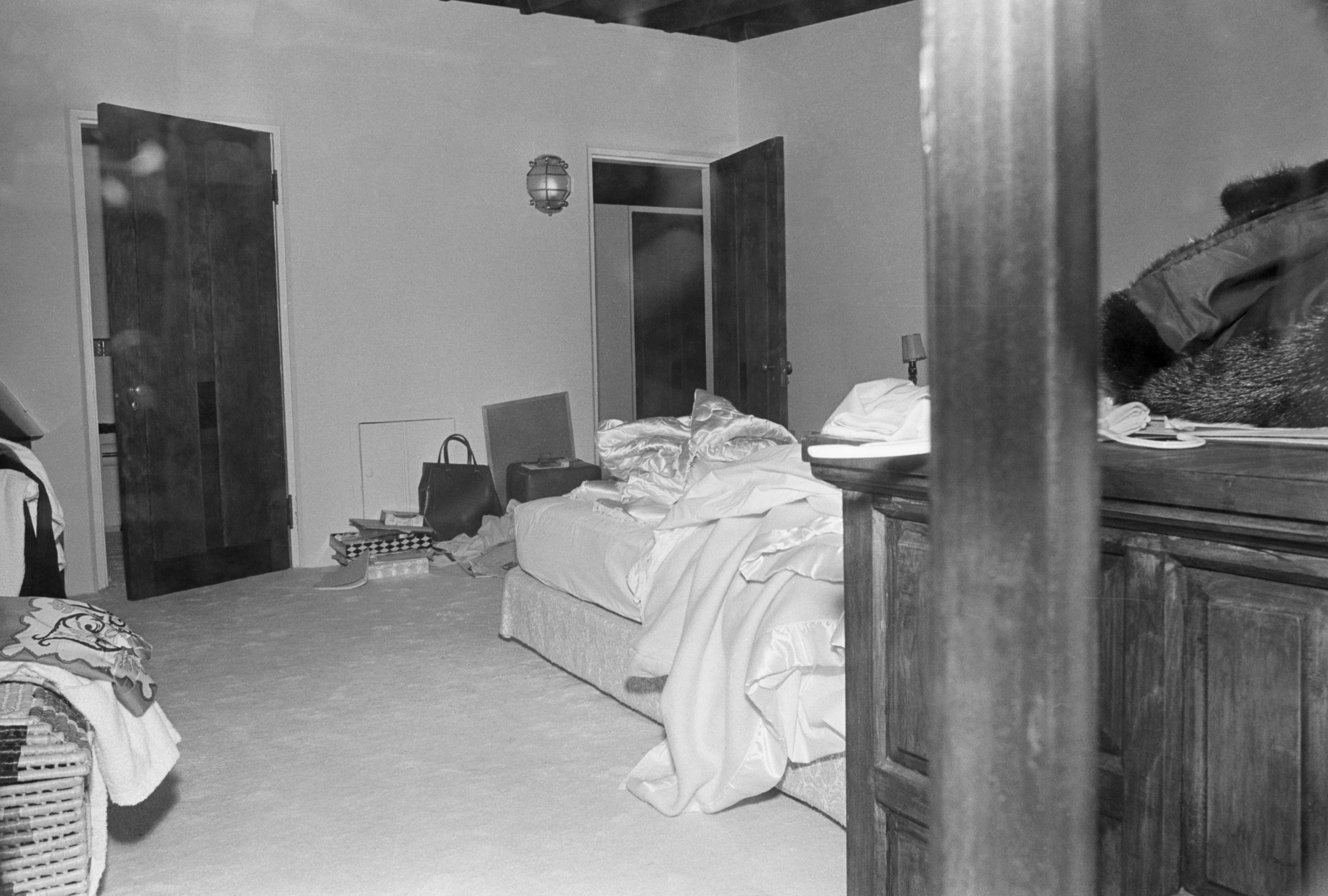 Habitación donde fue encontrada muerta Marilyn Monroe la mañana del 5 de agosto de 1962.