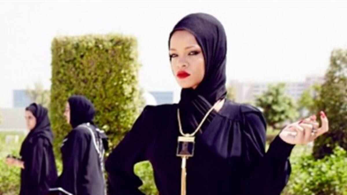 Rihanna expulsada de una mezquita en Abu Dhabi