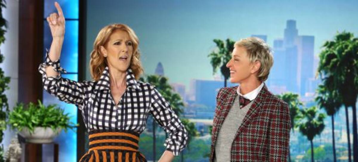 Celie Dion canta Work Bitch, de Britney Spears