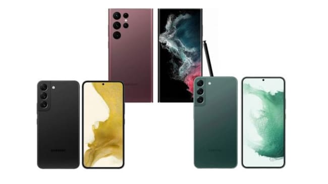 Galaxy S22 Line-up.