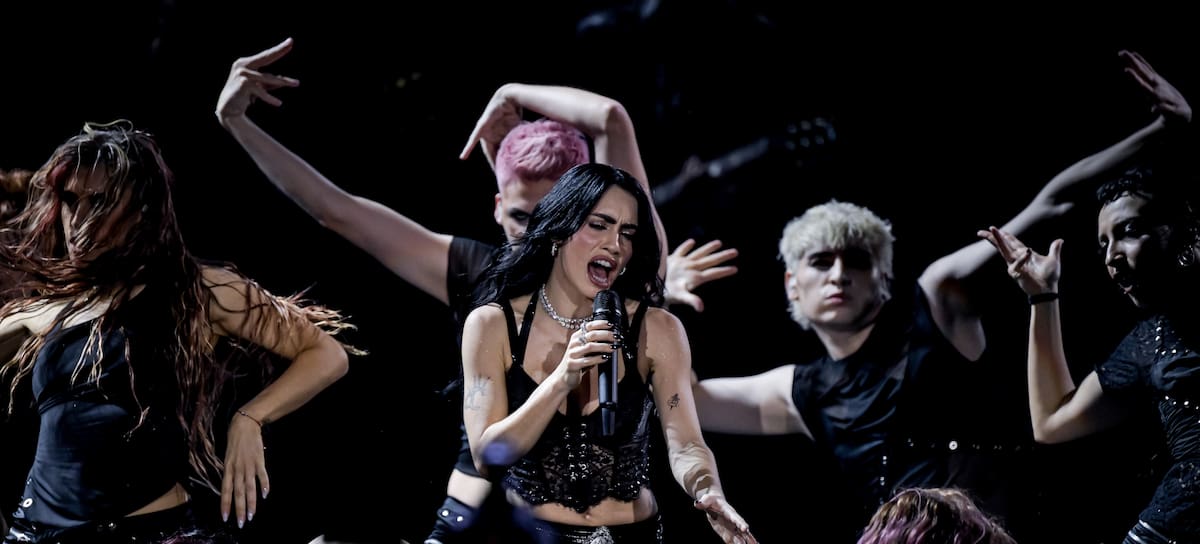 La cantante Lali Esposito en un concierto en Buenos Aires