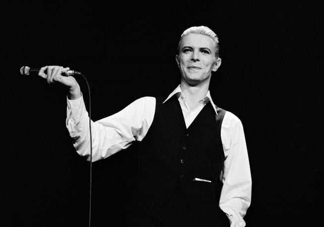 Foto de David Bowie de 1976