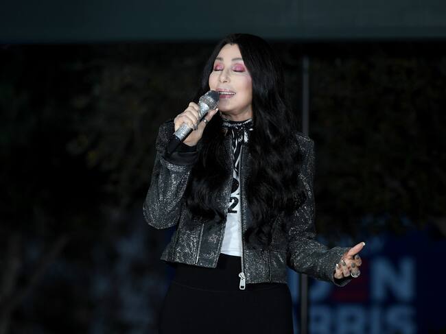Cher durante una actuación en Las Vegas, Nevada, en 2020.