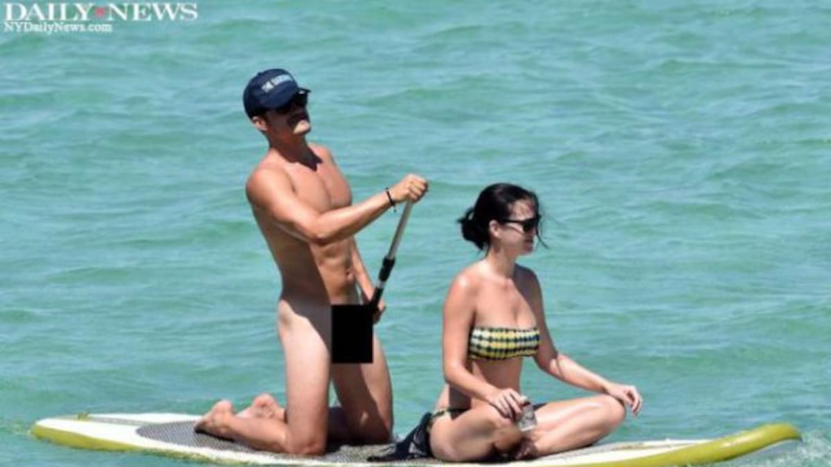 Orlando Bloom desnudo en sus vacaciones en Italia