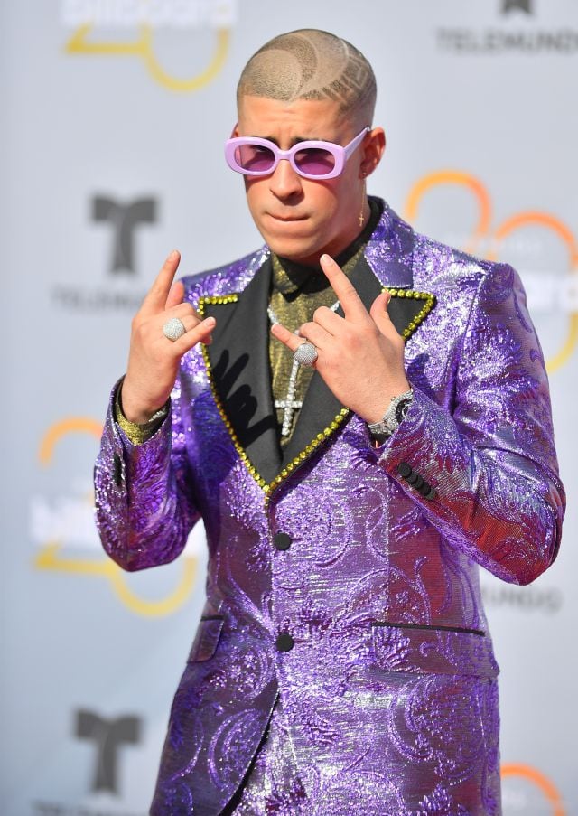 Bad Bunny en los premios Billboard.