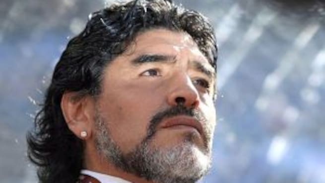 Wbeimar Muñoz habló con Diego Maradona